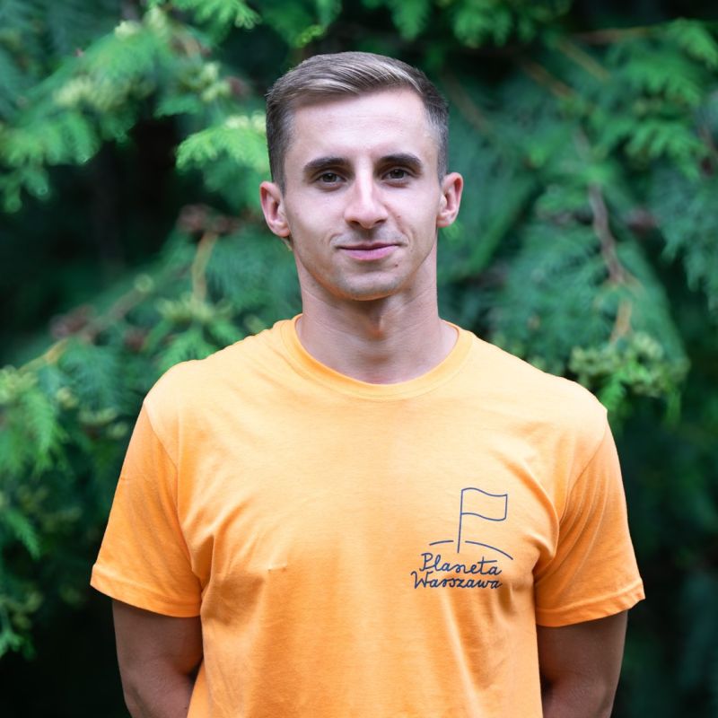 Rafał Mucha na Planecie Warszawa