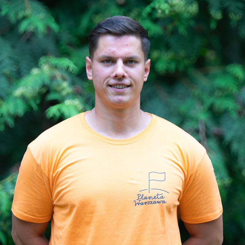 Łukasz Skwarek na Planecie Warszawa