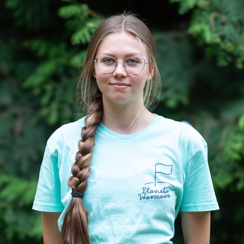 Wiktoria Zawadzka na Planecie Warszawa